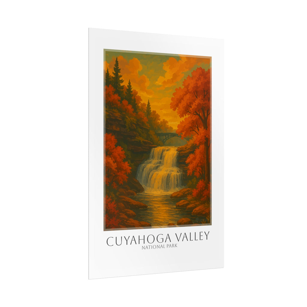 CUYAHOGA VALLEY  * Travel Poster * National Park Wall Art