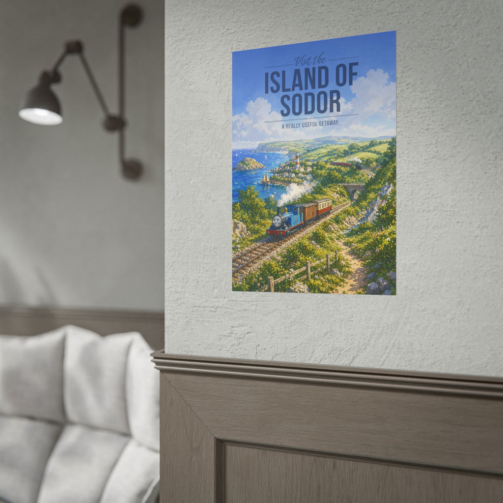 Island Of Sodor Travel Poster