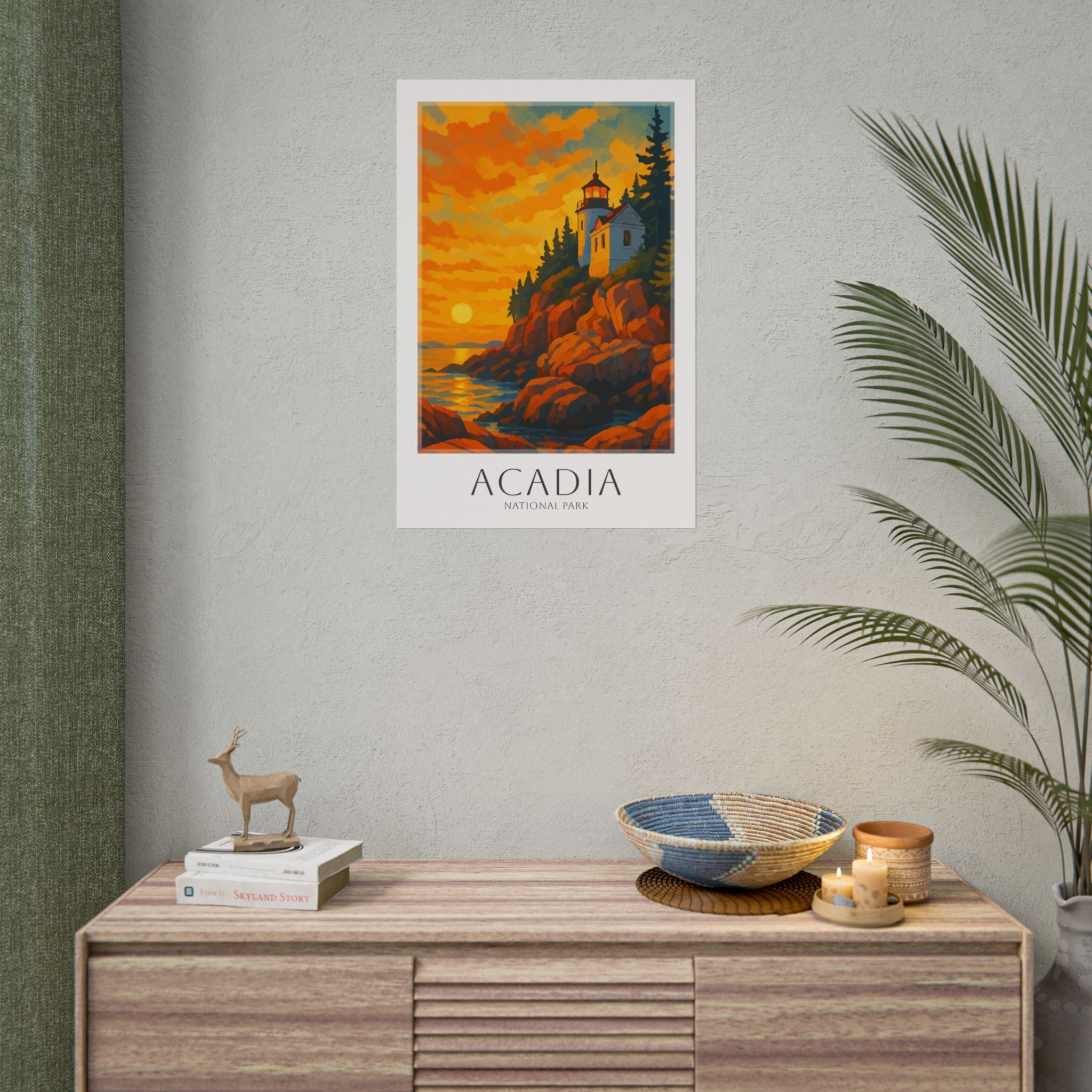 ACADIA * Travel Poster * National Park Wall Art