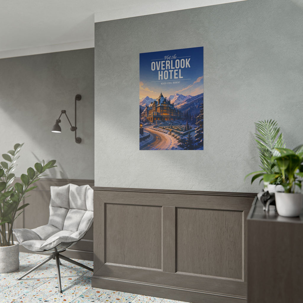 Overlook Hotel Travel Poster