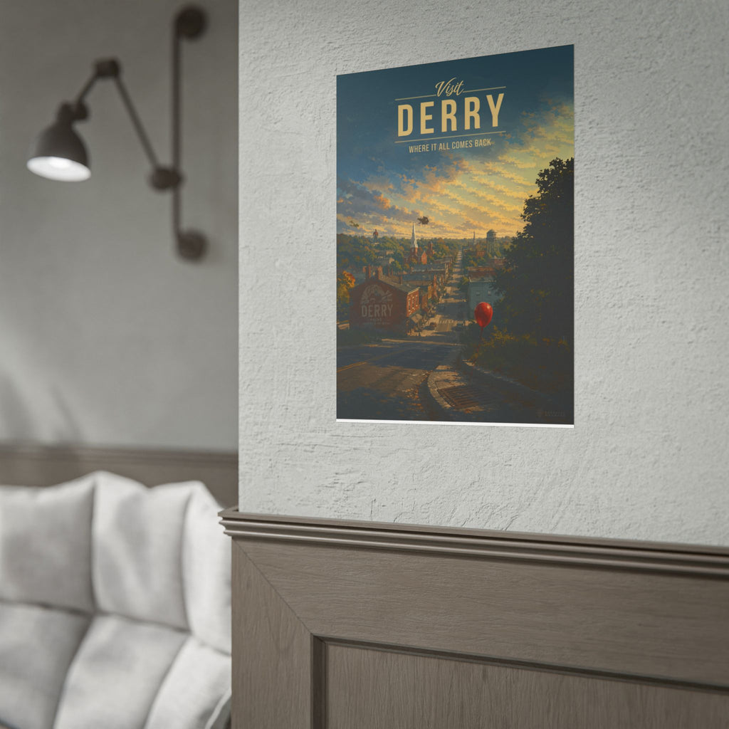 Derry Travel Poster