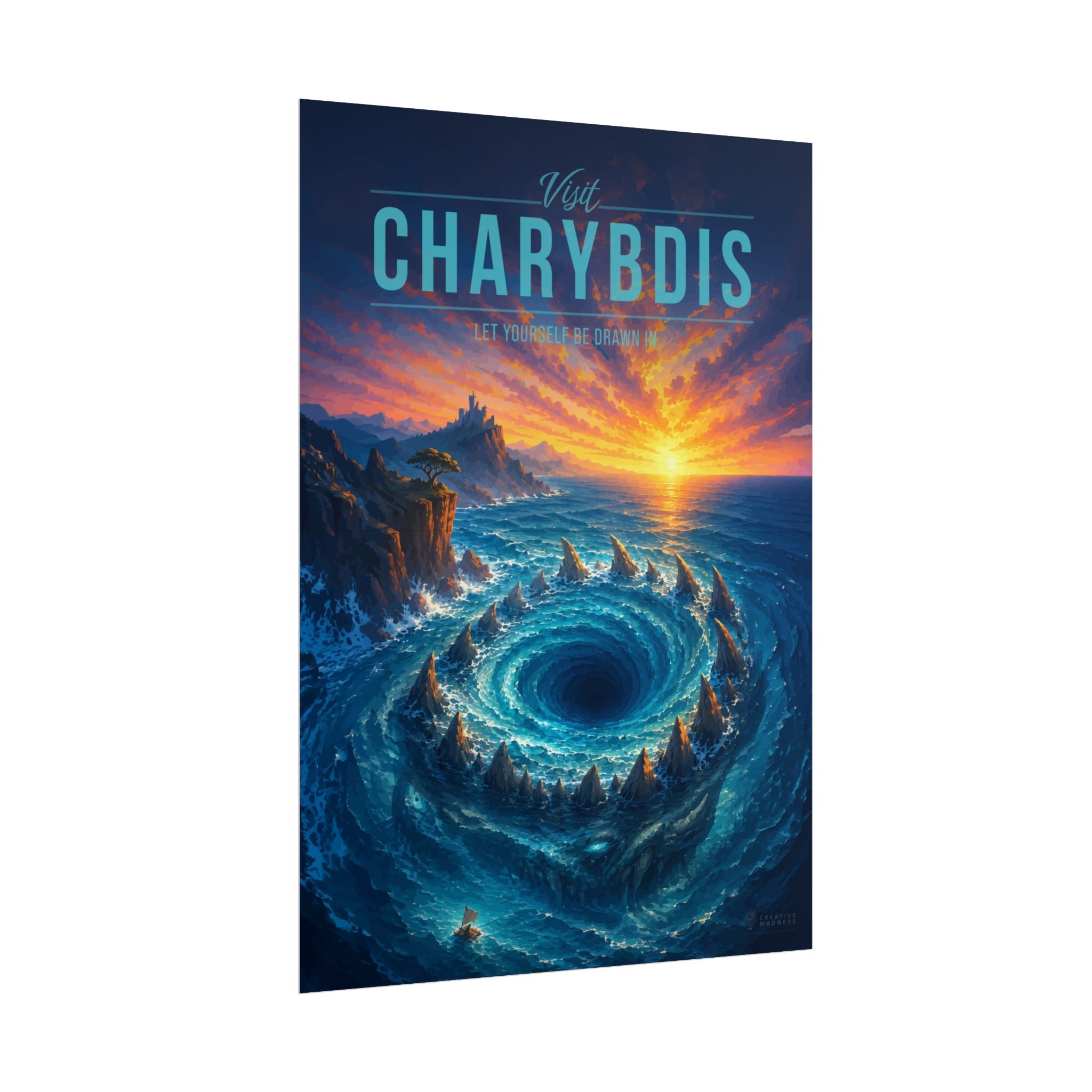 Charybdis Travel Poster