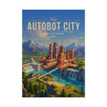 Autobot City Travel Poster
