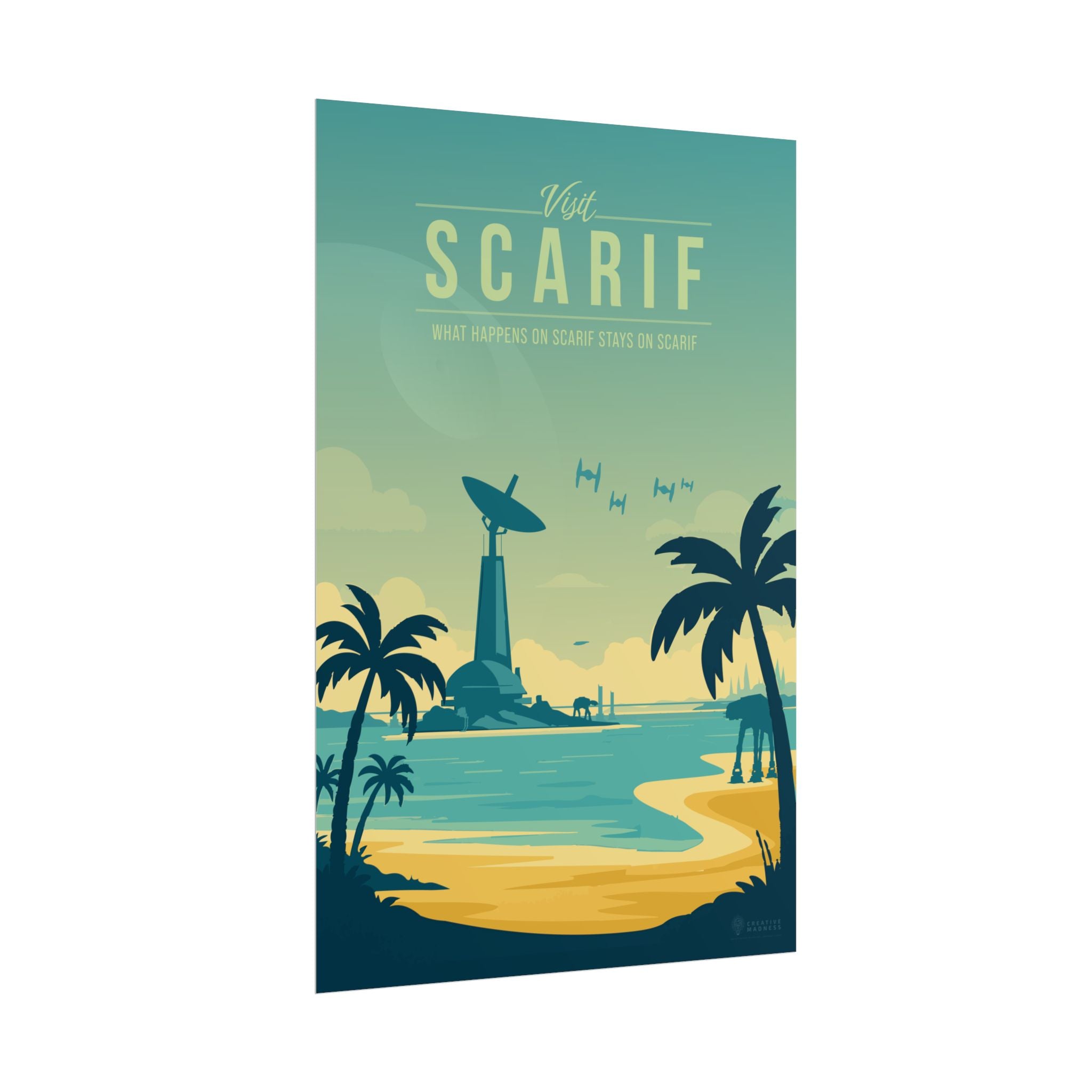 Scarif Travel Poster