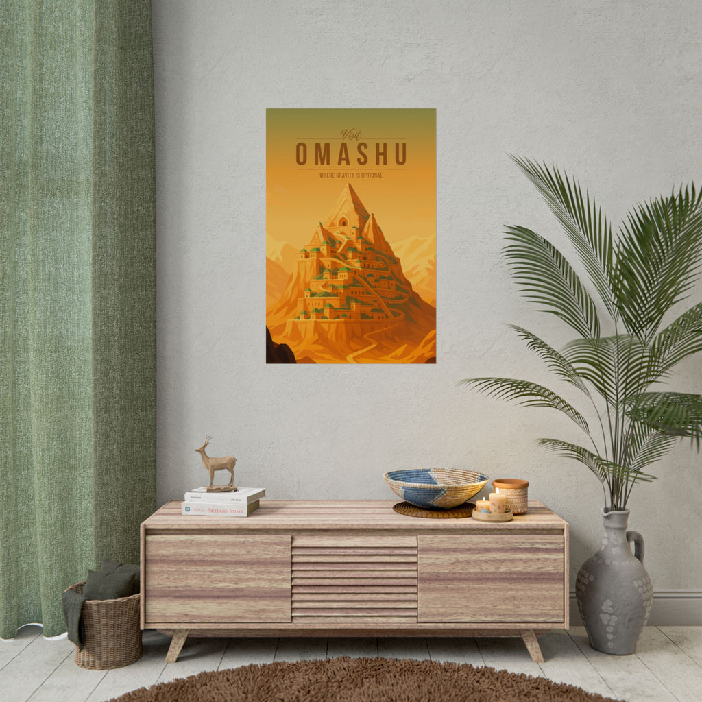 Omashu Travel Poster