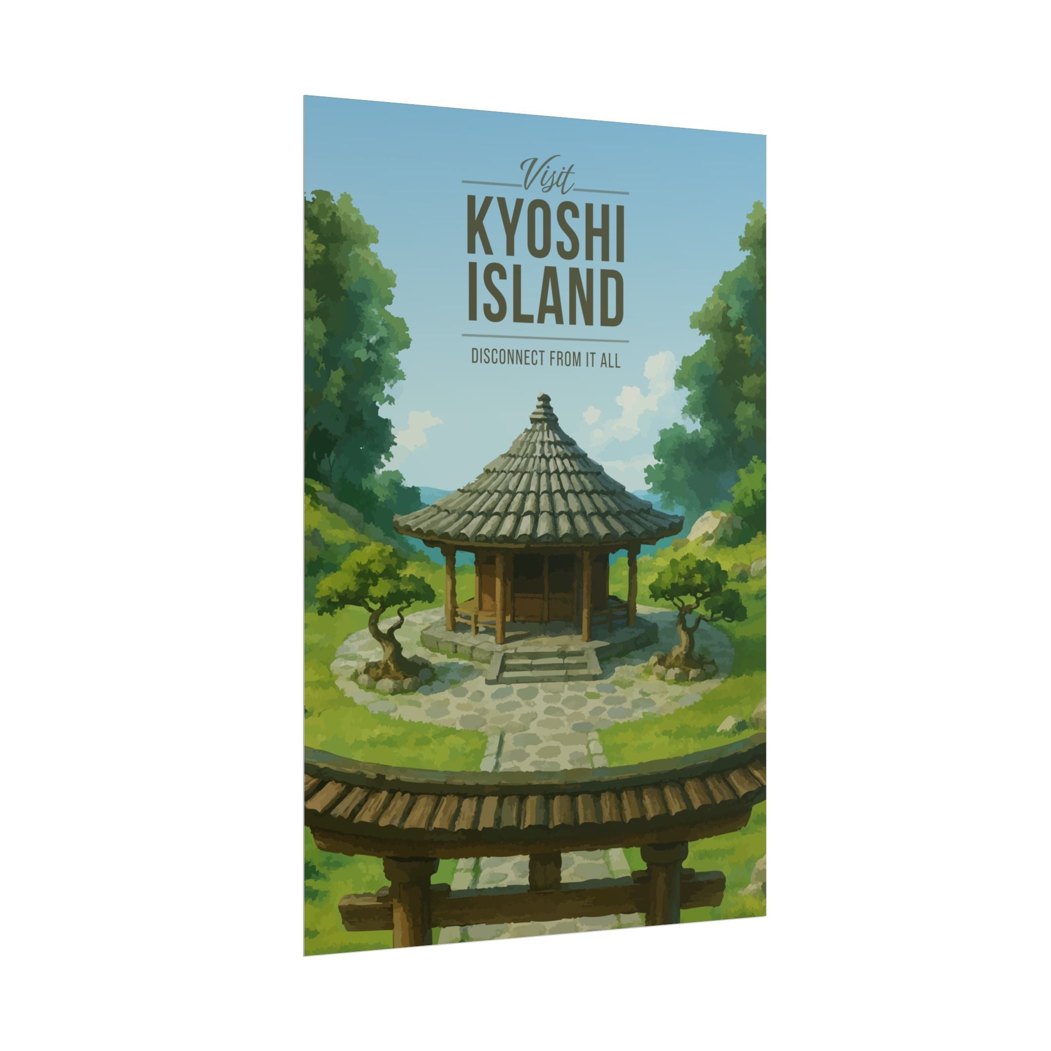 Kyoshi Island Travel Poster