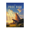 Pride Rock Travel Poster