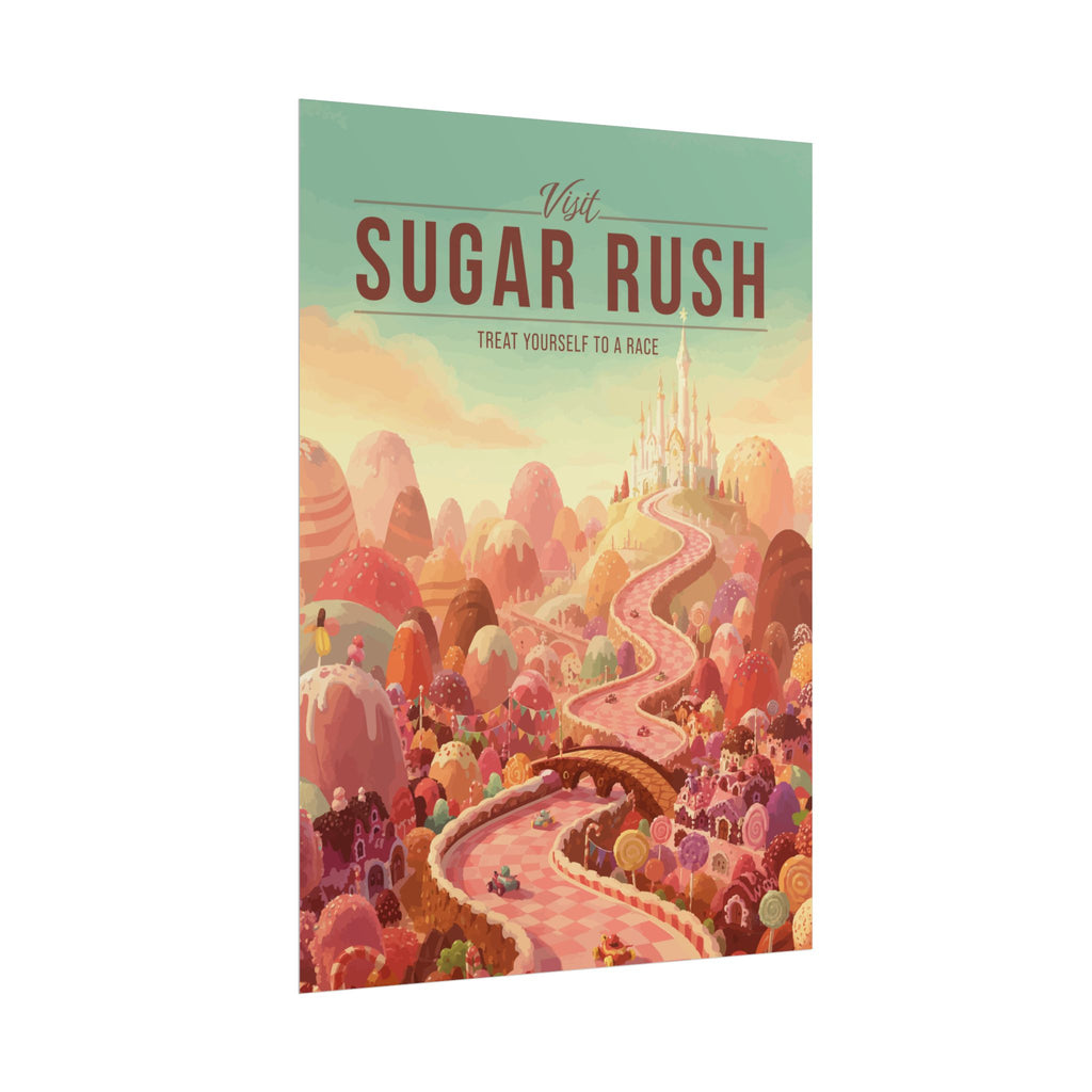 Sugar Rush Travel Poster