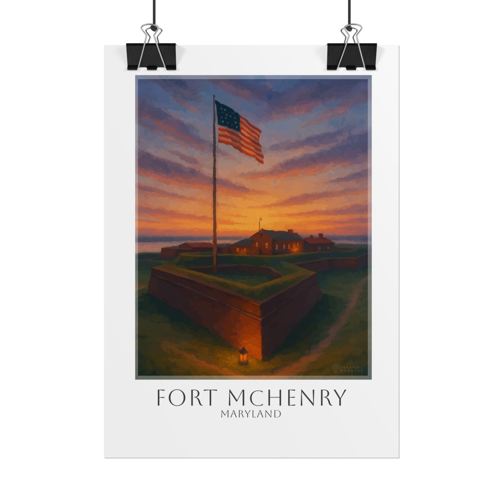 Fort Mchenry Travel Poster