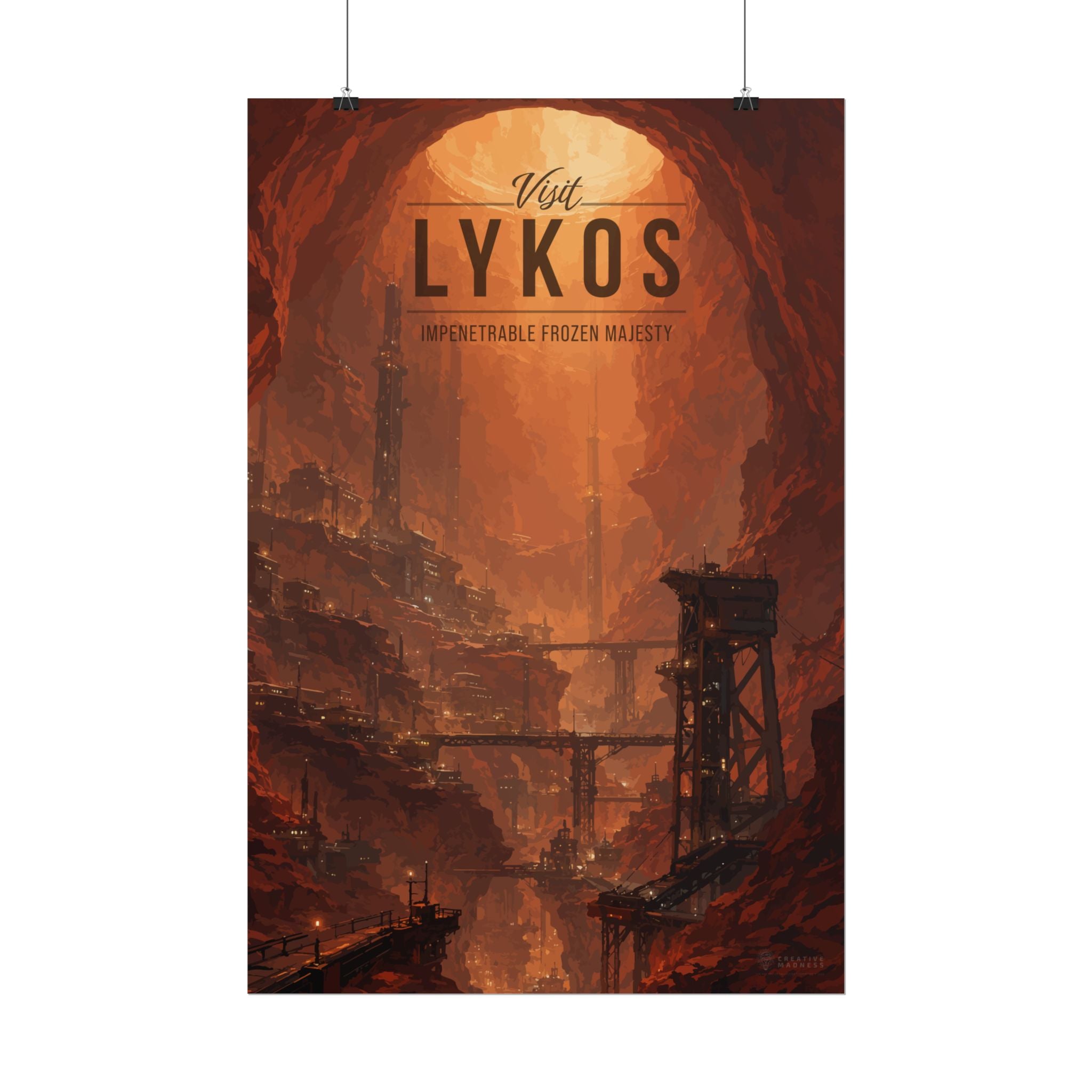 Lykos Travel Poster