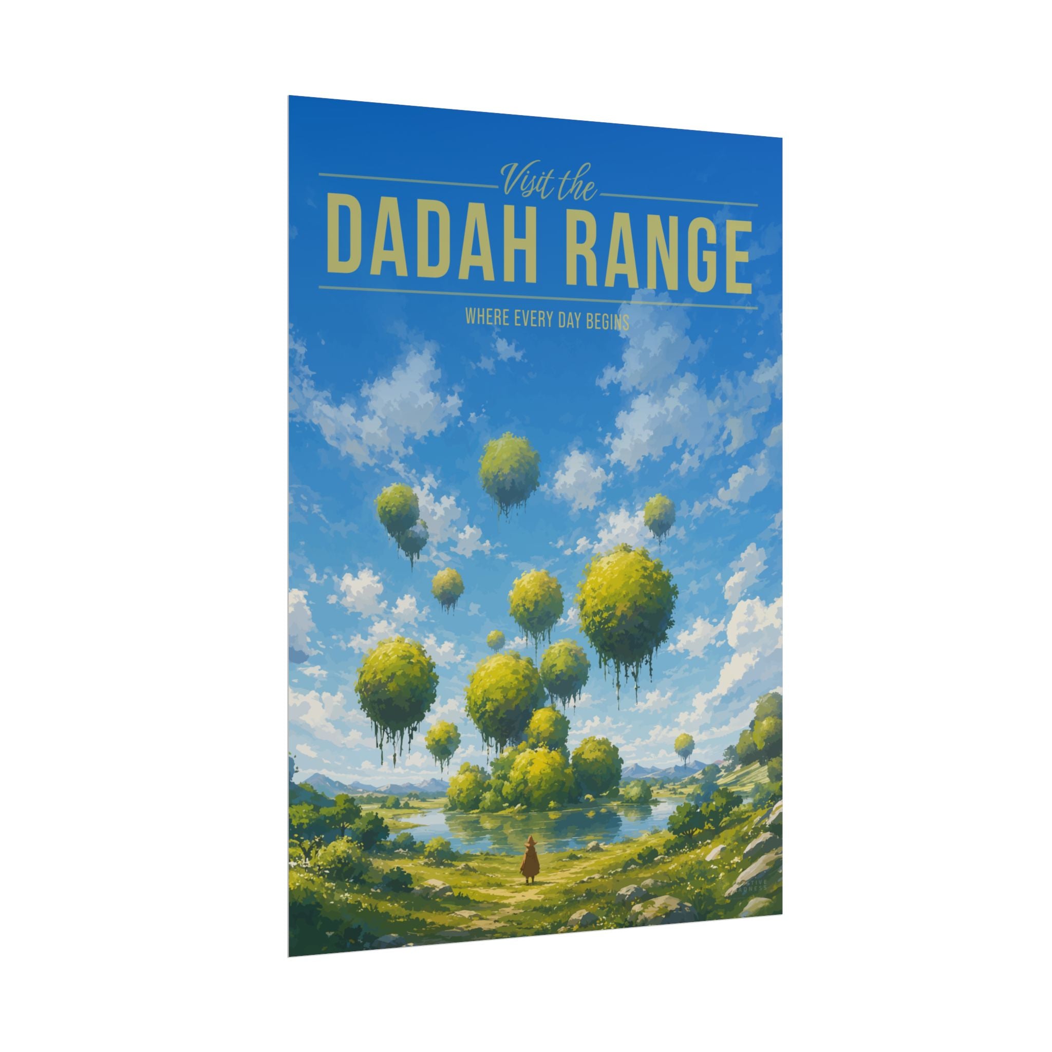 Dadah Range Travel Poster