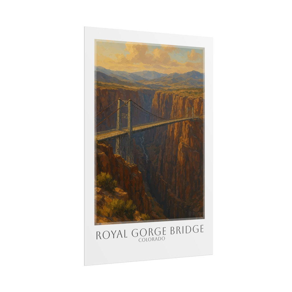 Royal Gorge Bridge Travel Poster