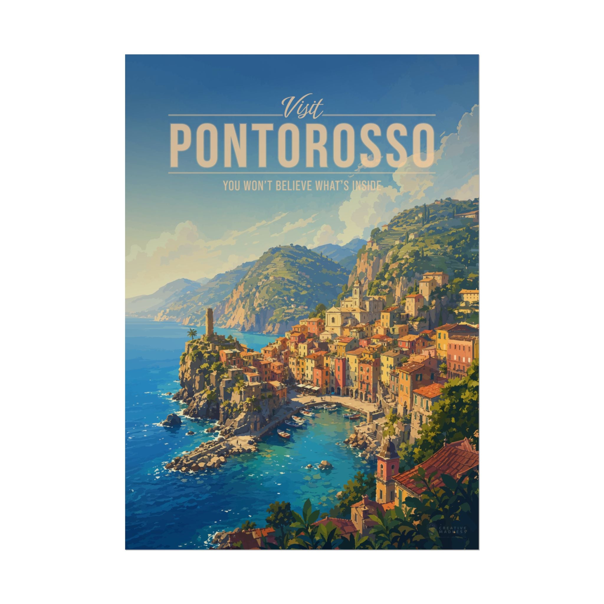 Pontorosso Travel Poster