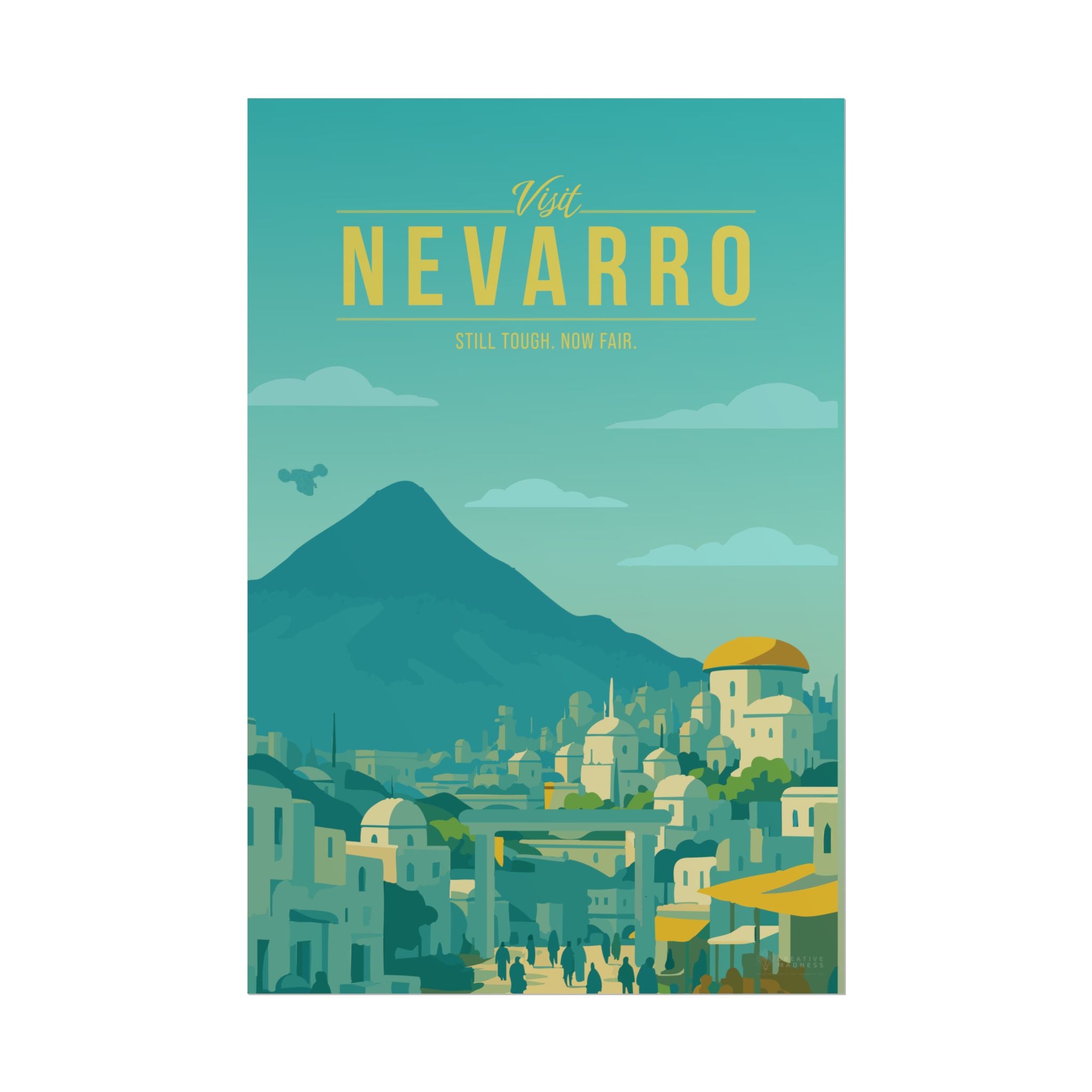 Nevarro Travel Poster