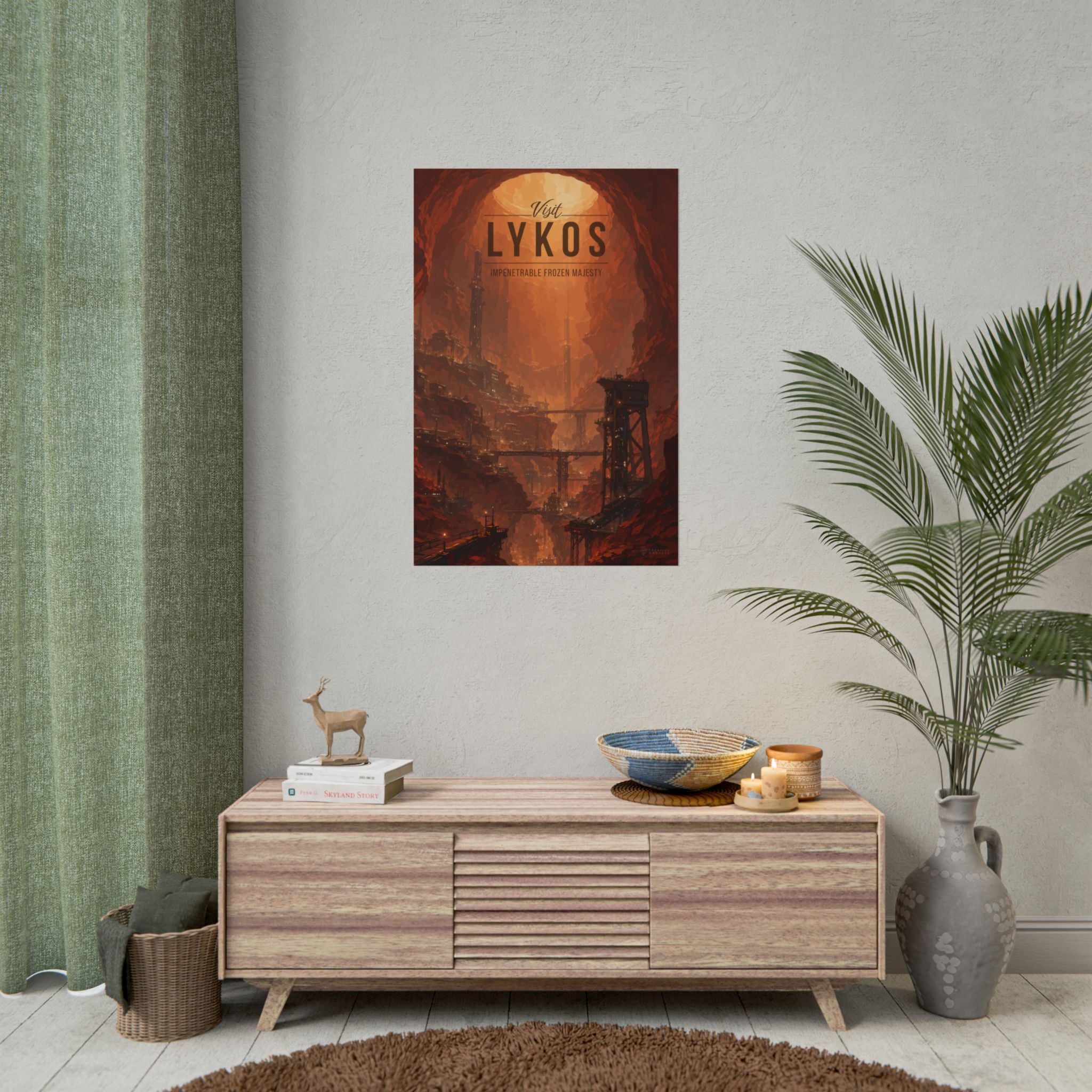 Lykos Travel Poster
