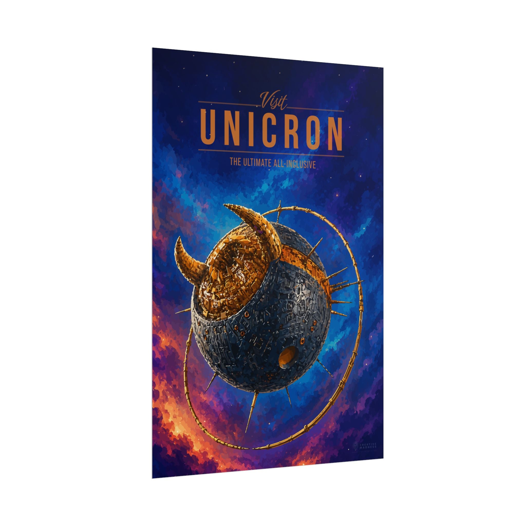 Unicron Travel Poster