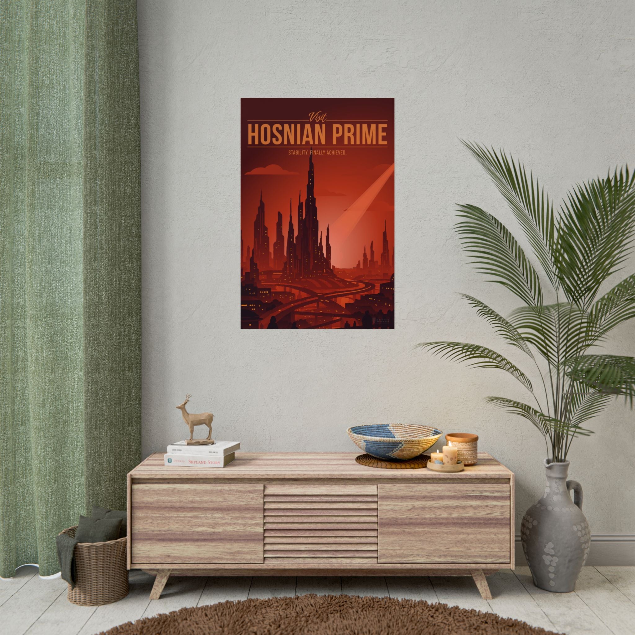 Hosnian Prime Travel Poster