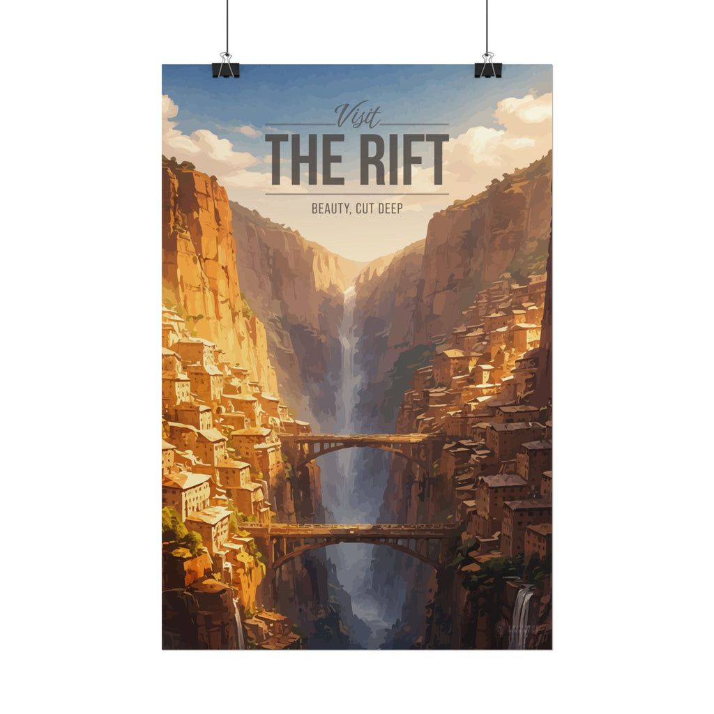 The Rift Travel Poster