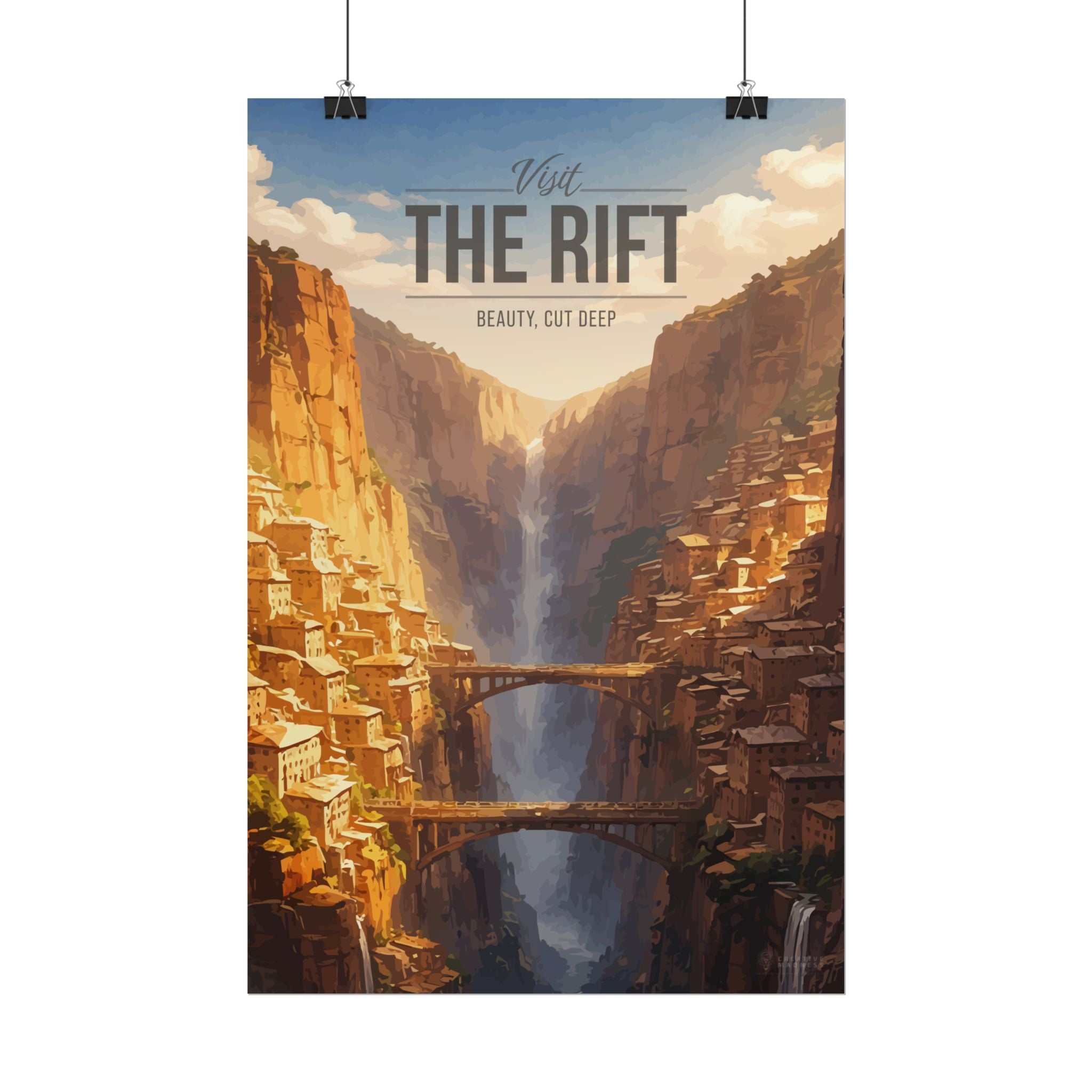 The Rift Travel Poster
