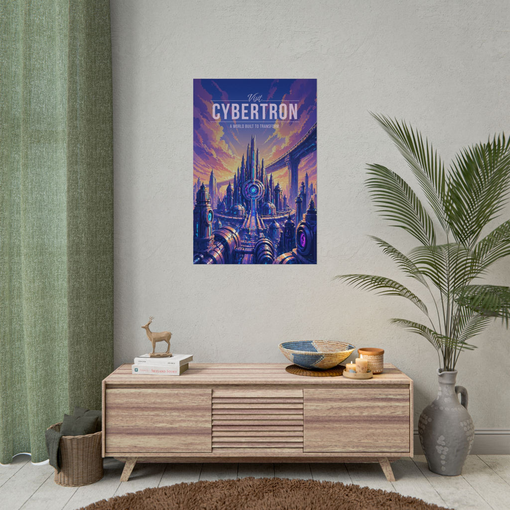 Cybertron Travel Poster
