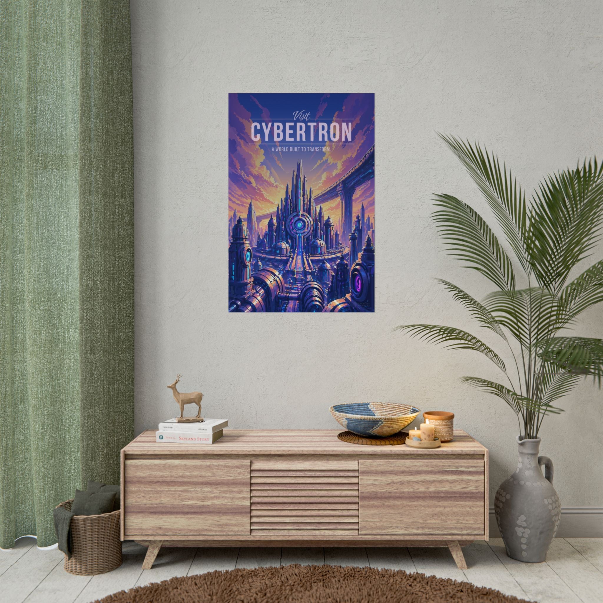 Cybertron Travel Poster
