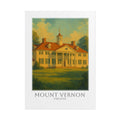 Mount Vernon Travel Poster