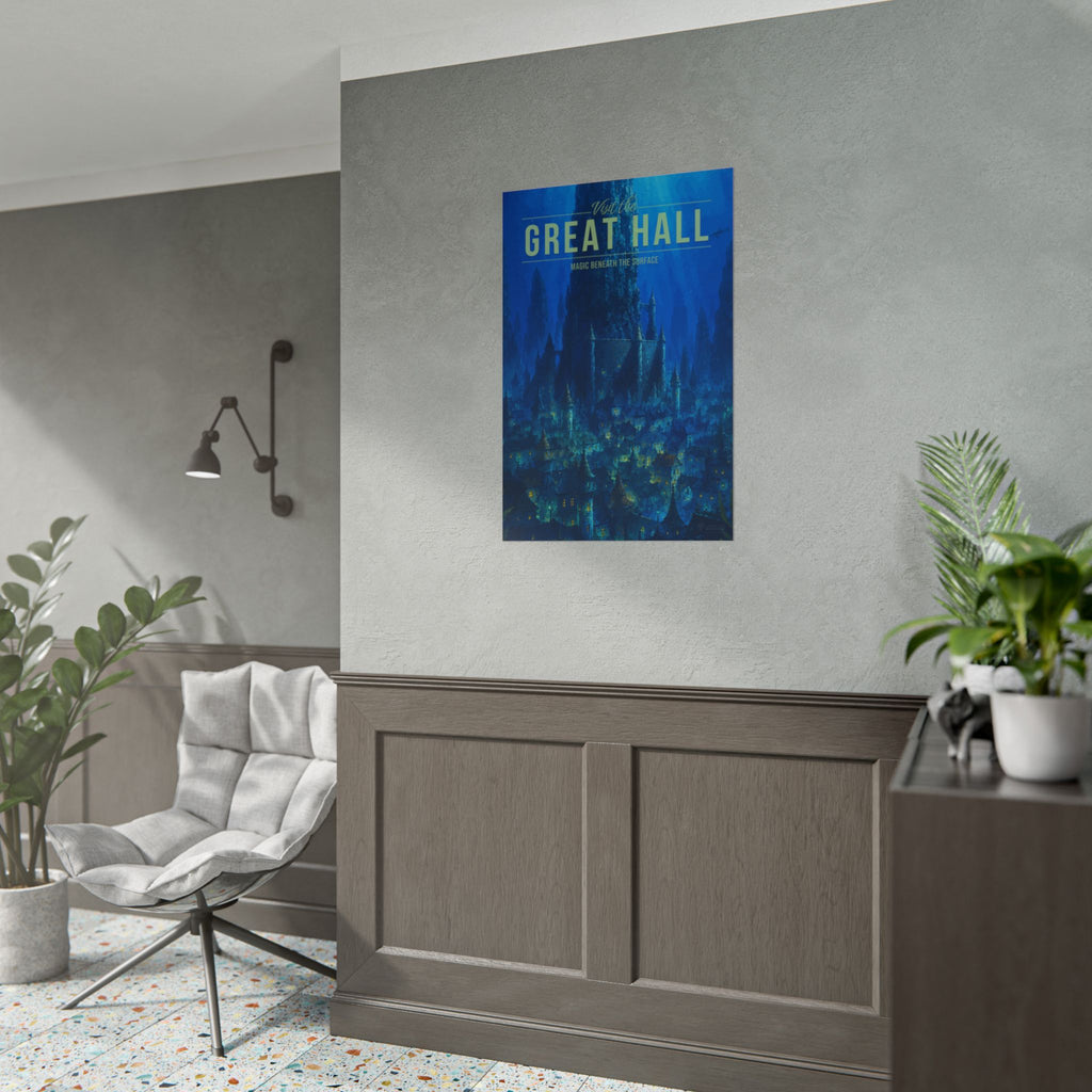 Great Hall Travel Poster