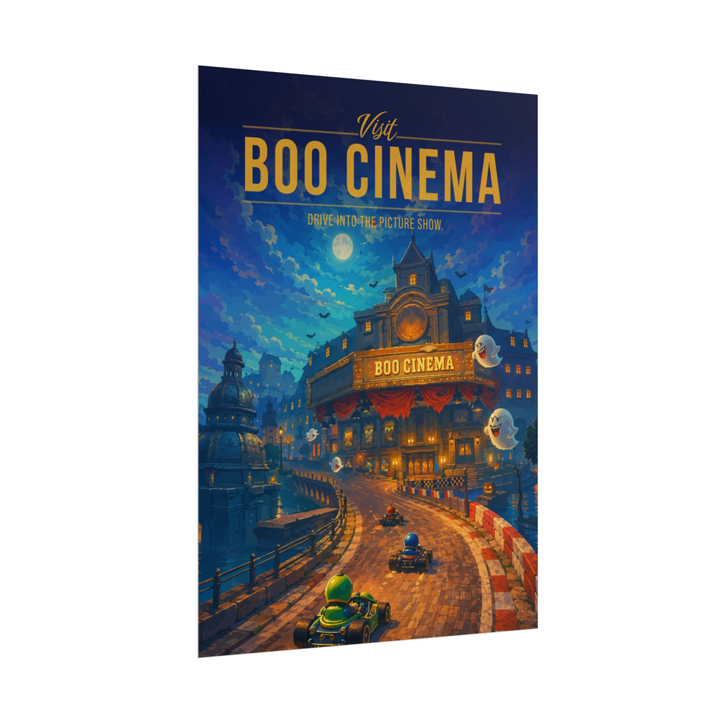 Boo Cinema Travel Poster