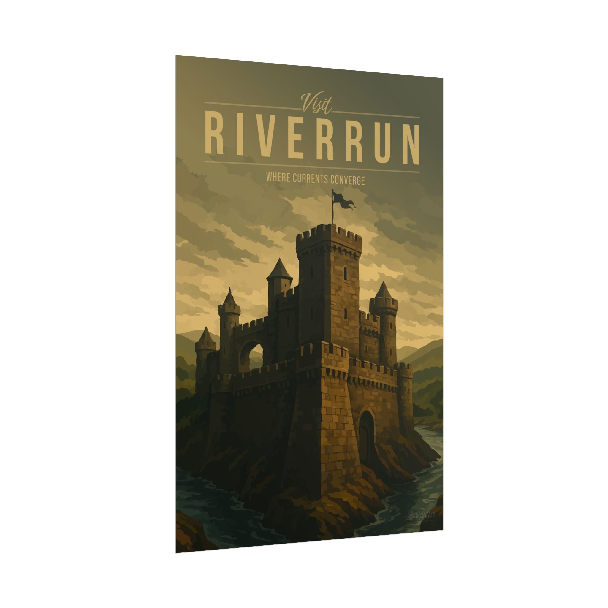 Riverrun Travel Poster