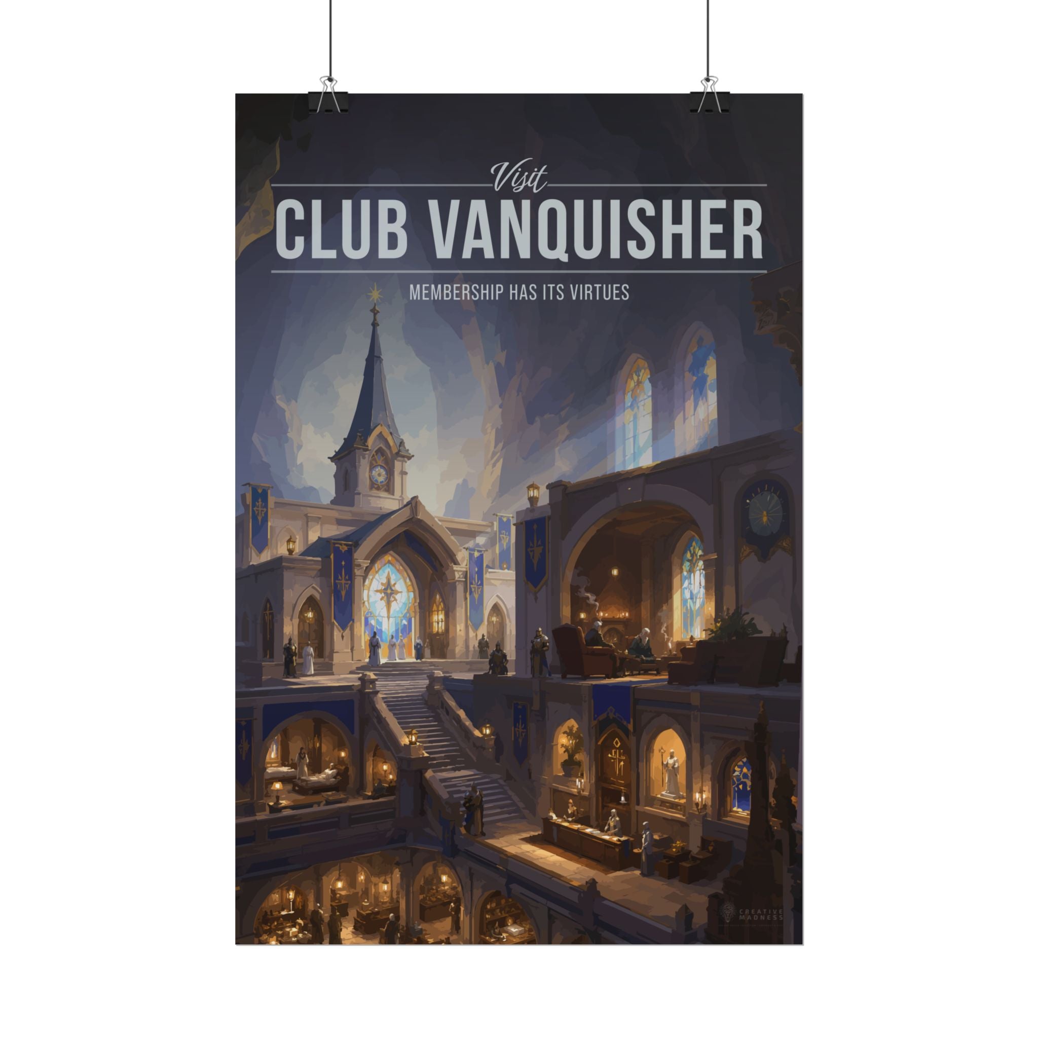 Club Vanquisher Travel Poster