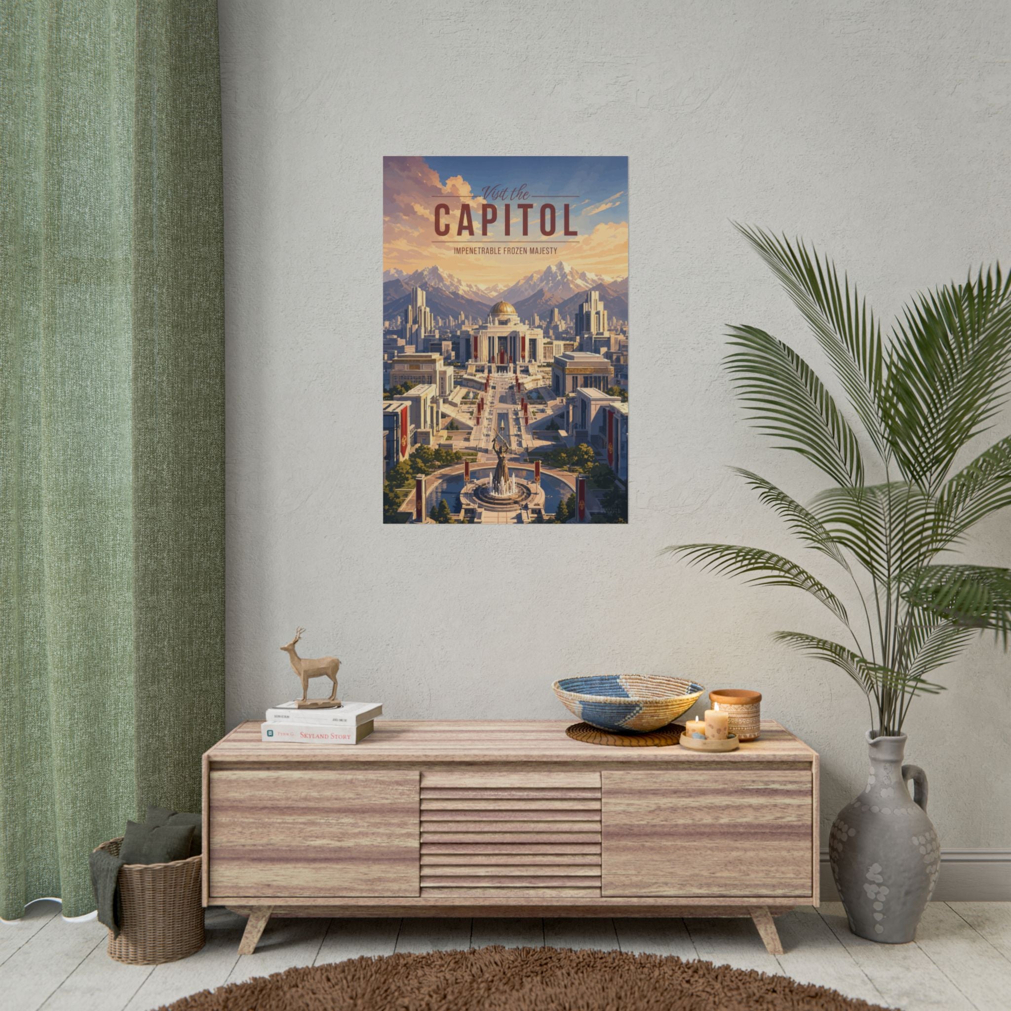 The Capitol Travel Poster