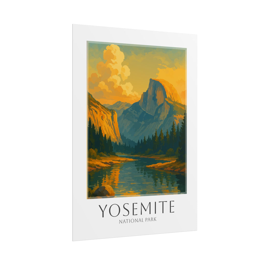 YOSEMITE * Travel Poster * National Park Wall Art