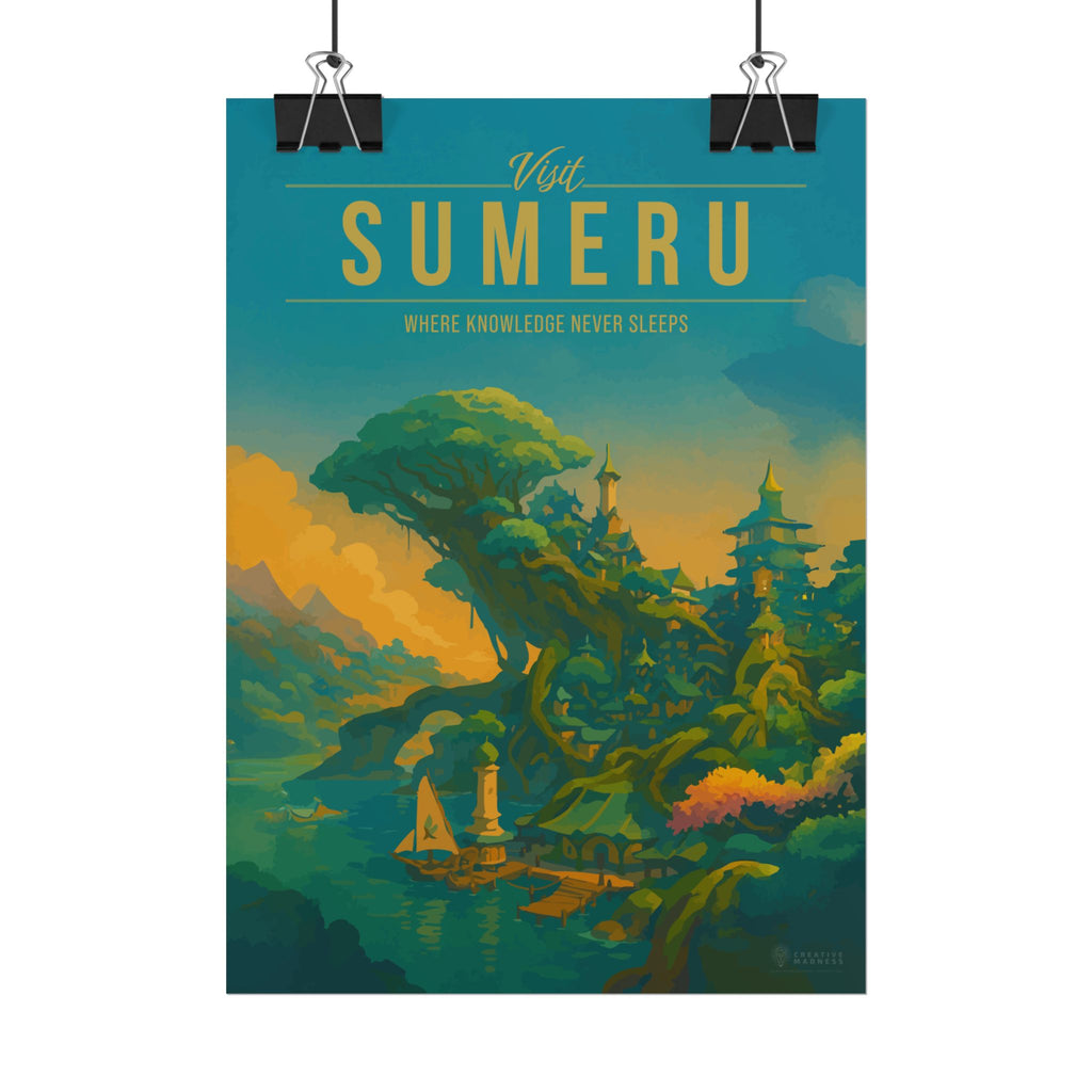 Sumeru Travel Poster