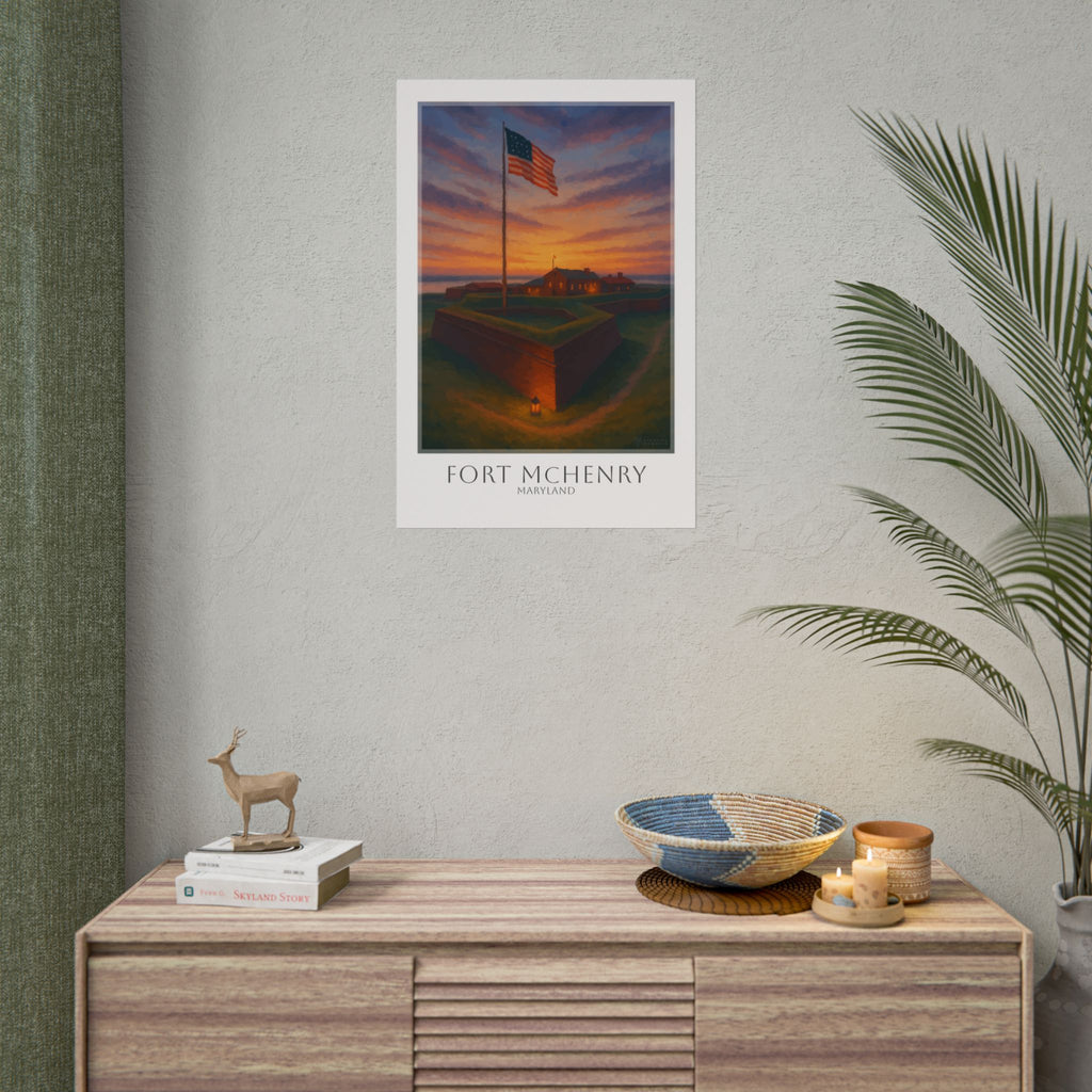 Fort Mchenry Travel Poster