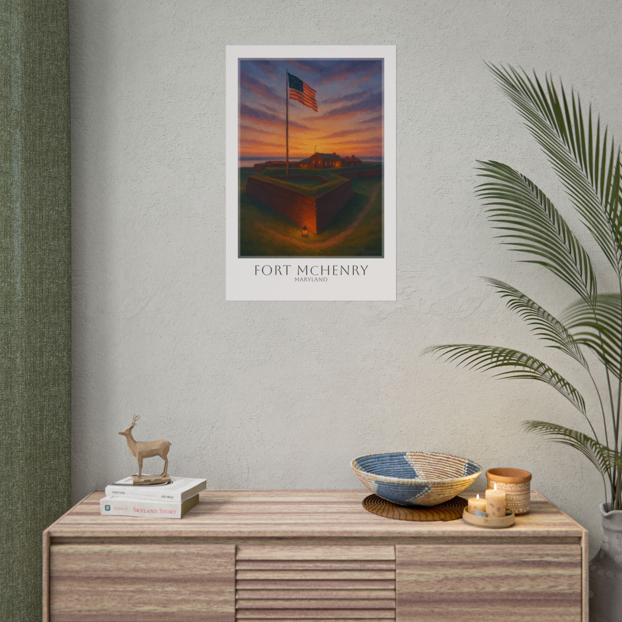 Fort Mchenry Travel Poster