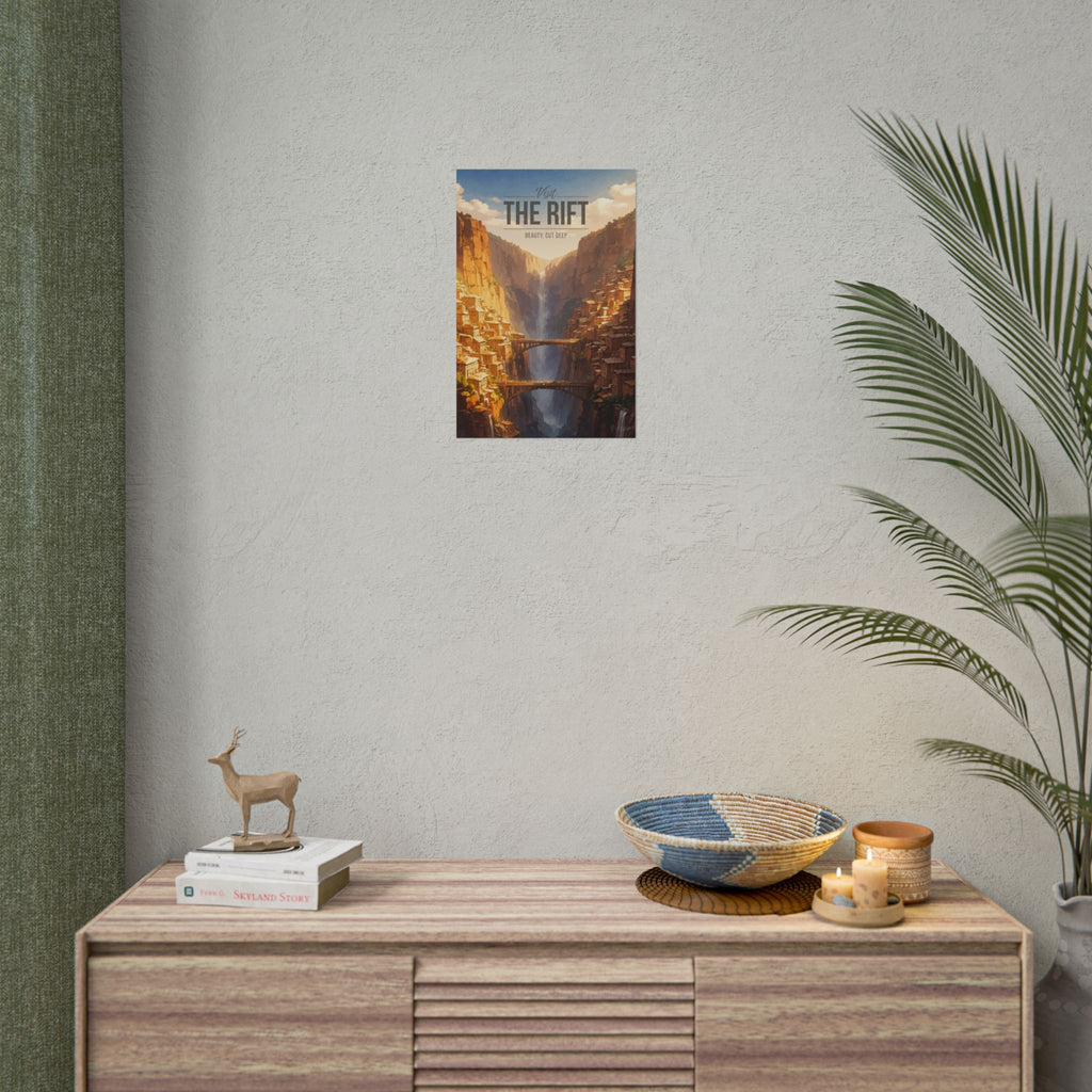 The Rift Travel Poster