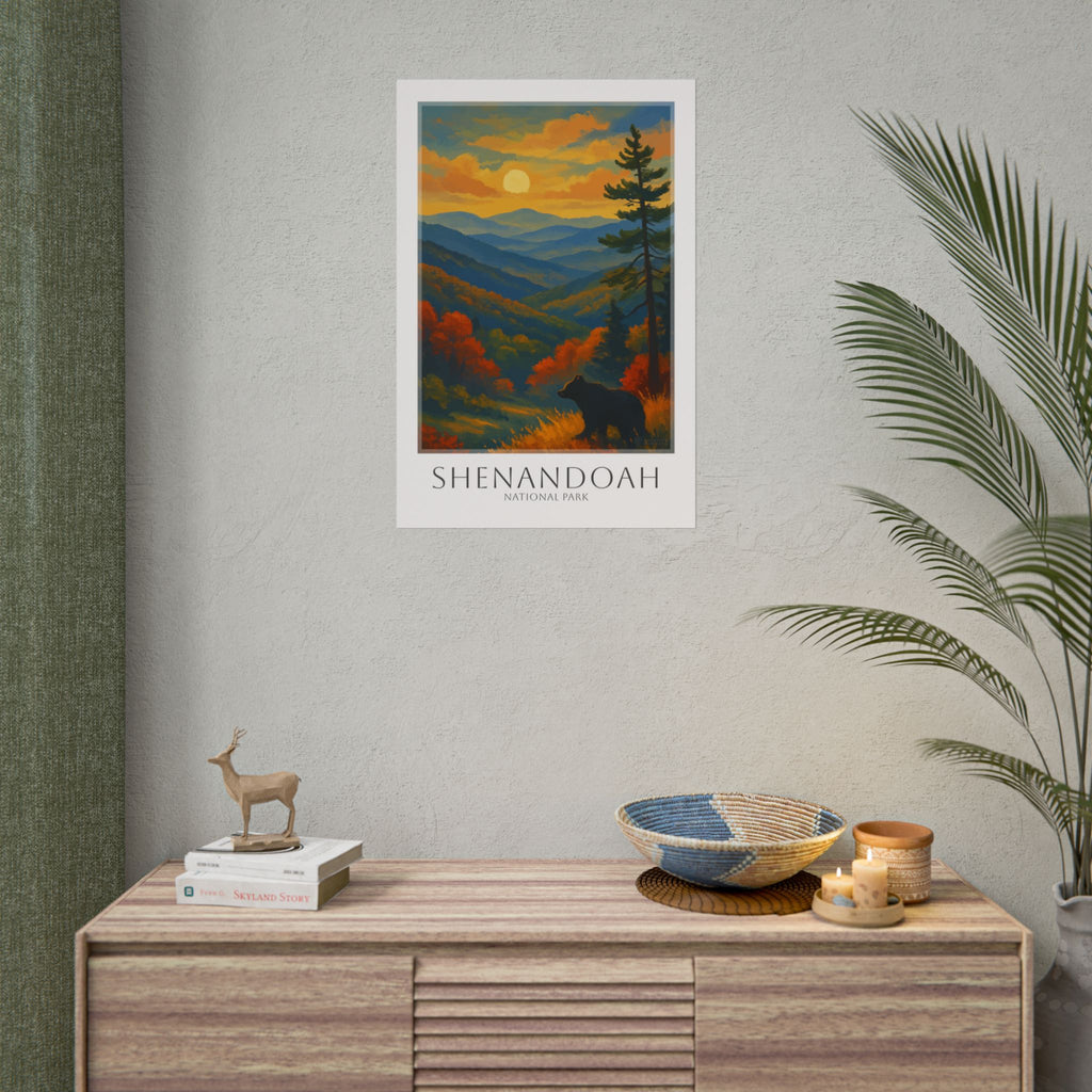SHENANDOAH * Travel Poster * National Park Wall Art