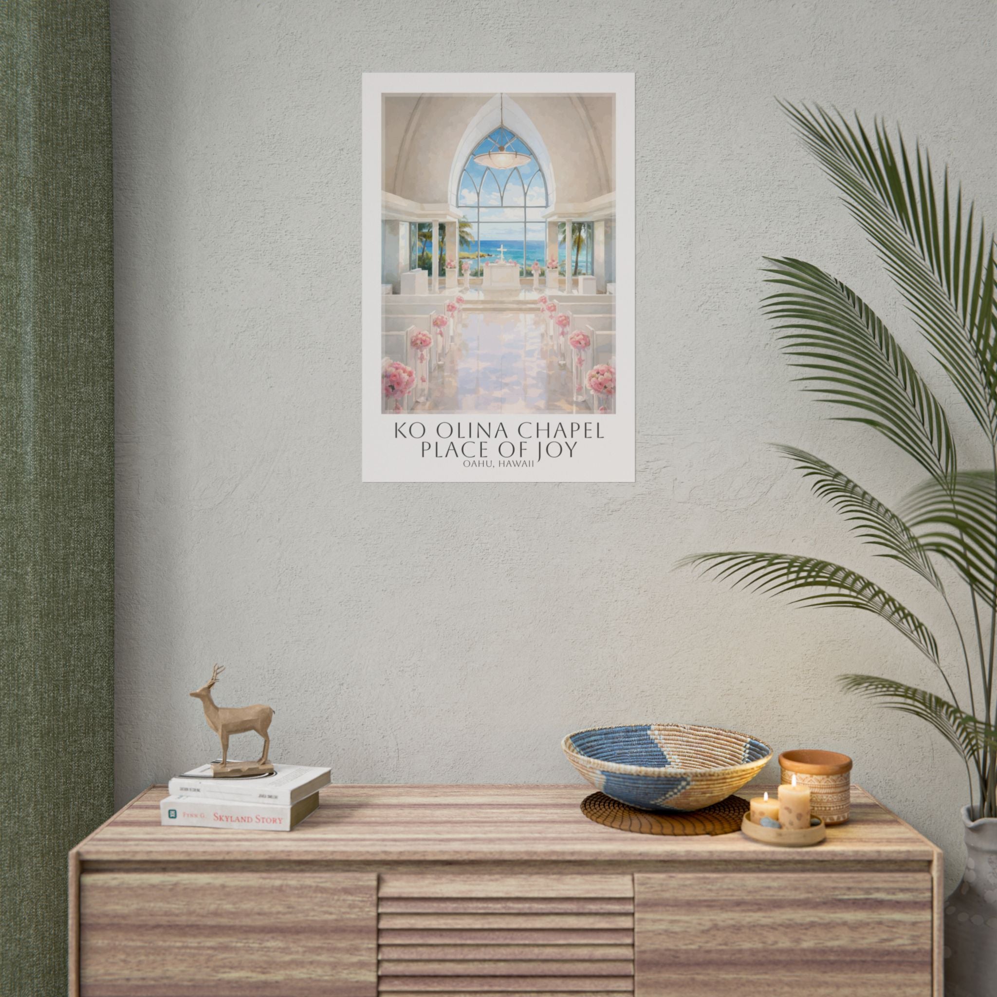Ko Olina Chapel Travel Poster