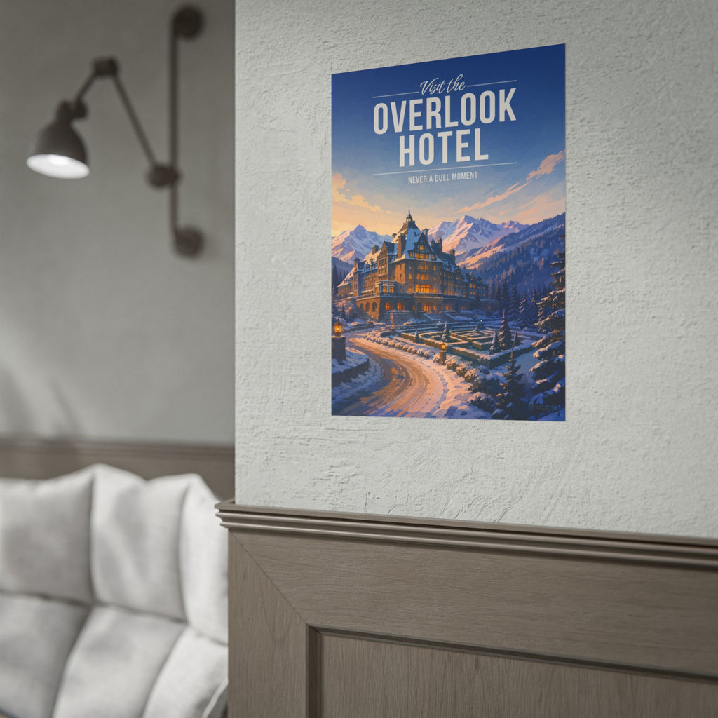 Overlook Hotel Travel Poster