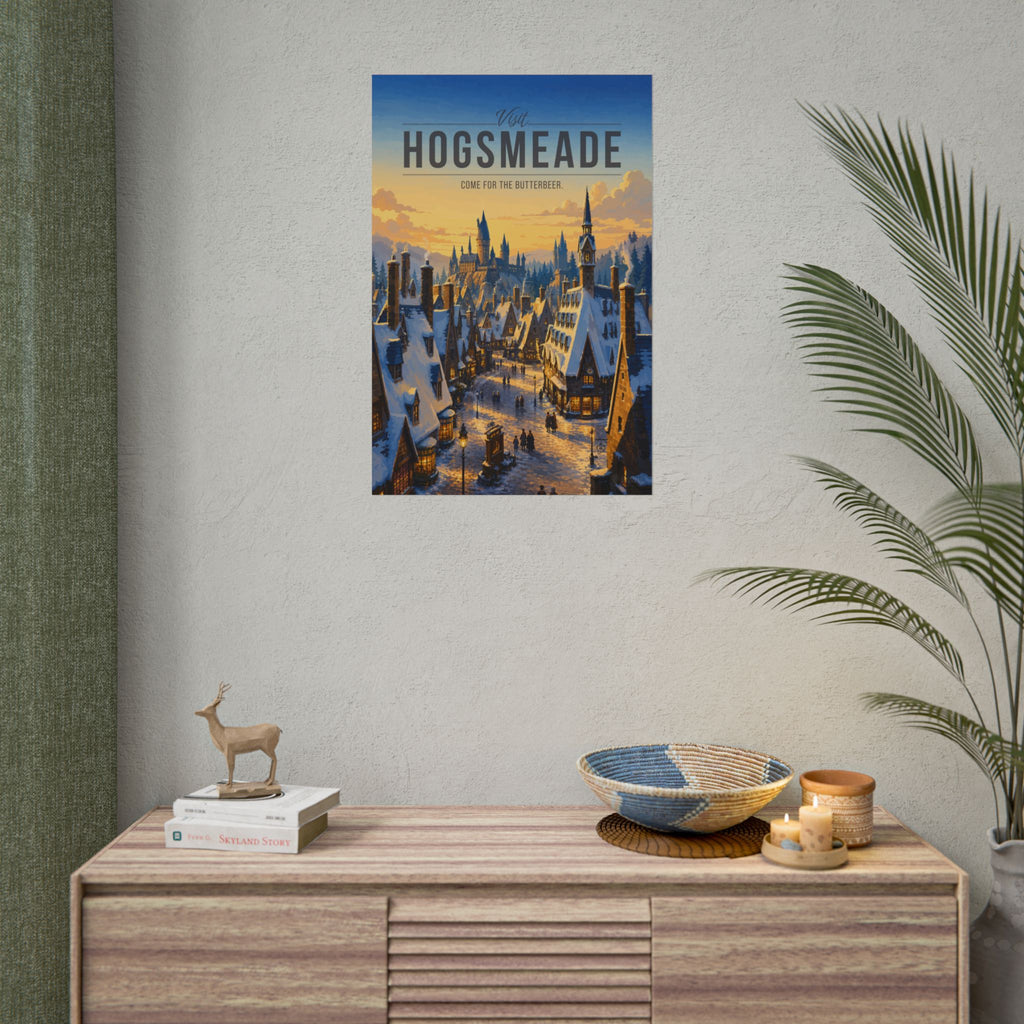 Hogsmeade Travel Poster