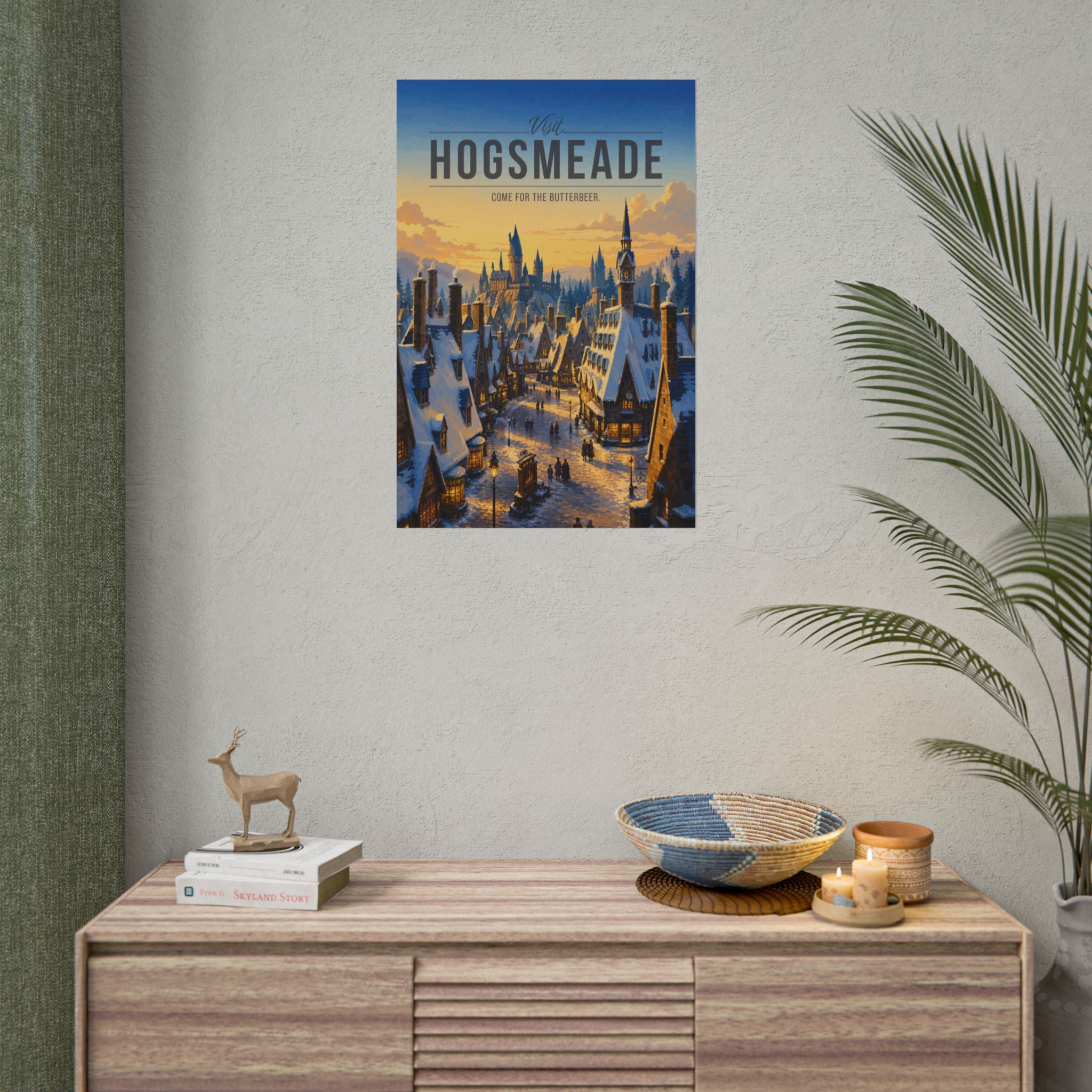Hogsmeade Travel Poster