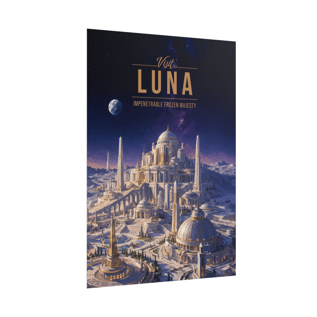 Luna Travel Poster