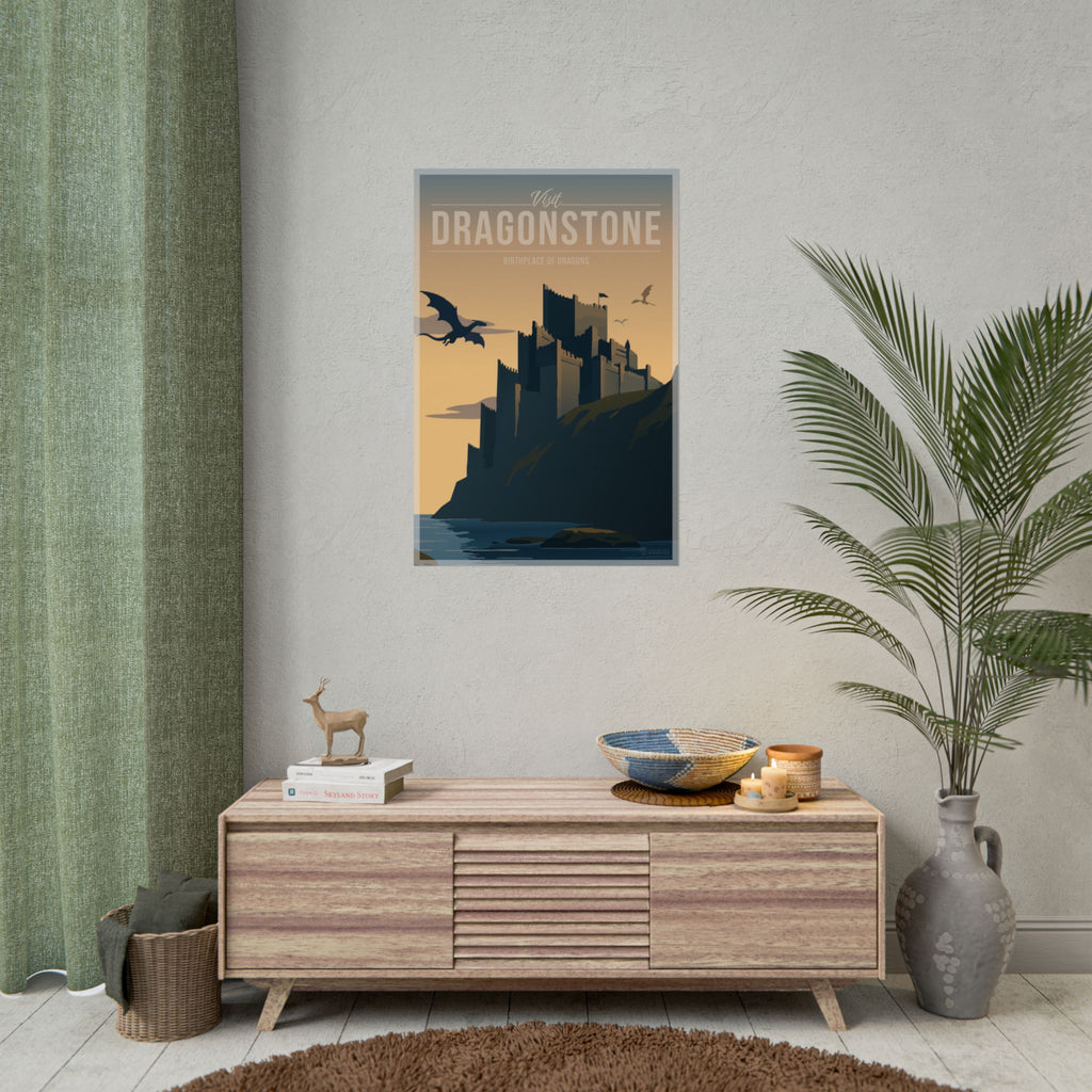 Dragonstone Travel Poster