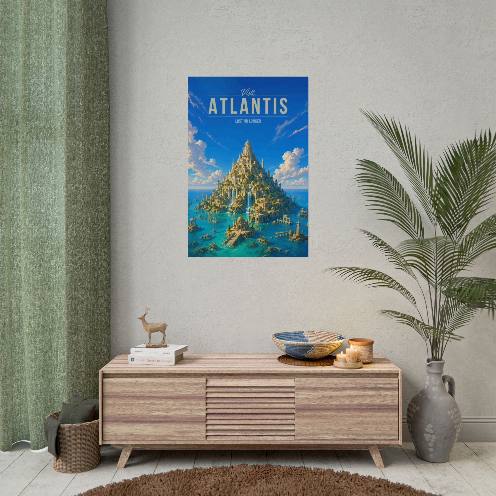Atlantis Travel Poster