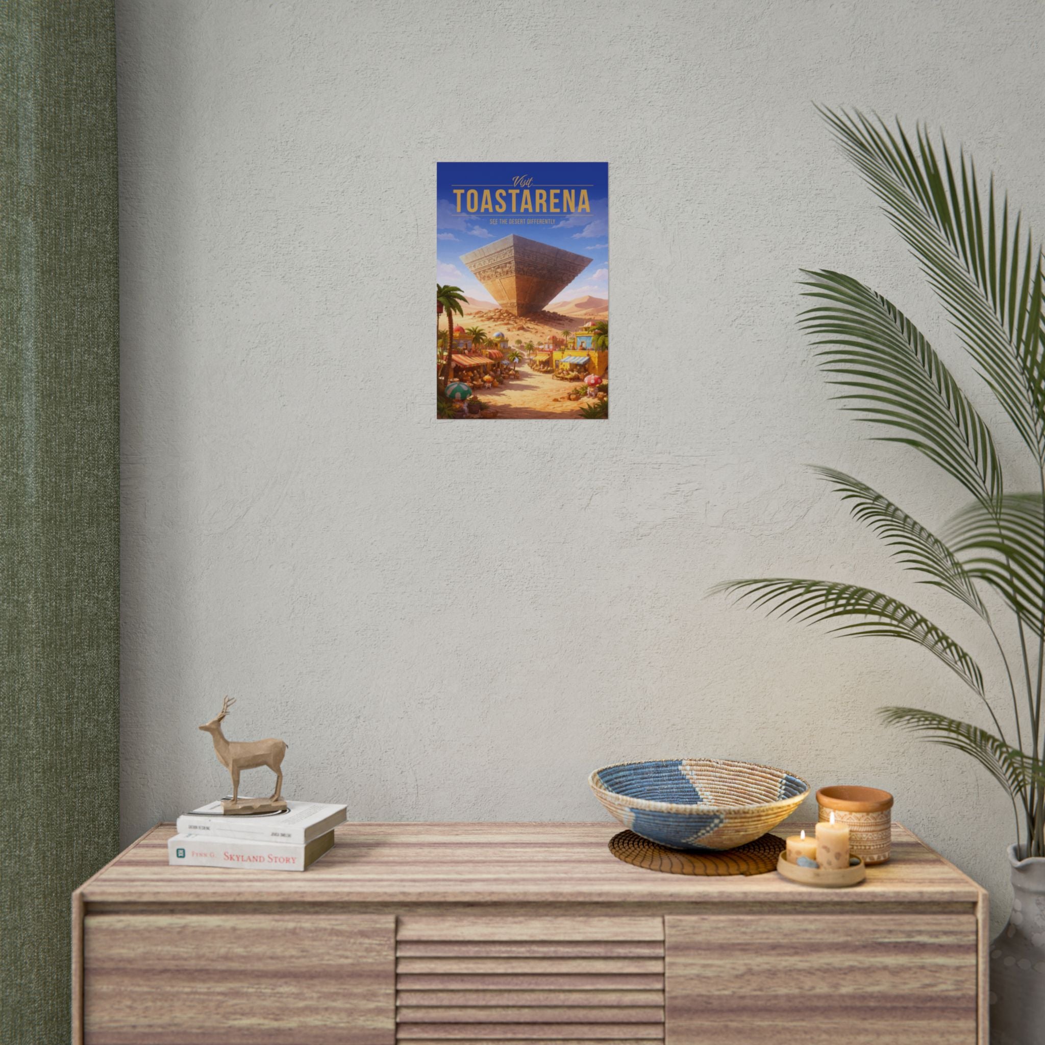 Toastarena Travel Poster