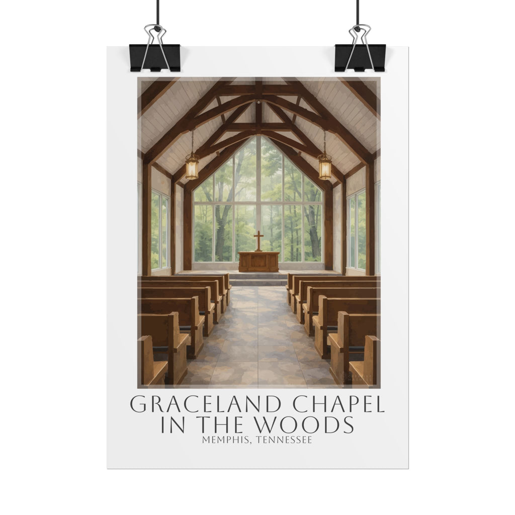 Graceland Chapel Travel Poster