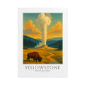 YELLOWSTONE  * Travel Poster * National Park Wall Art
