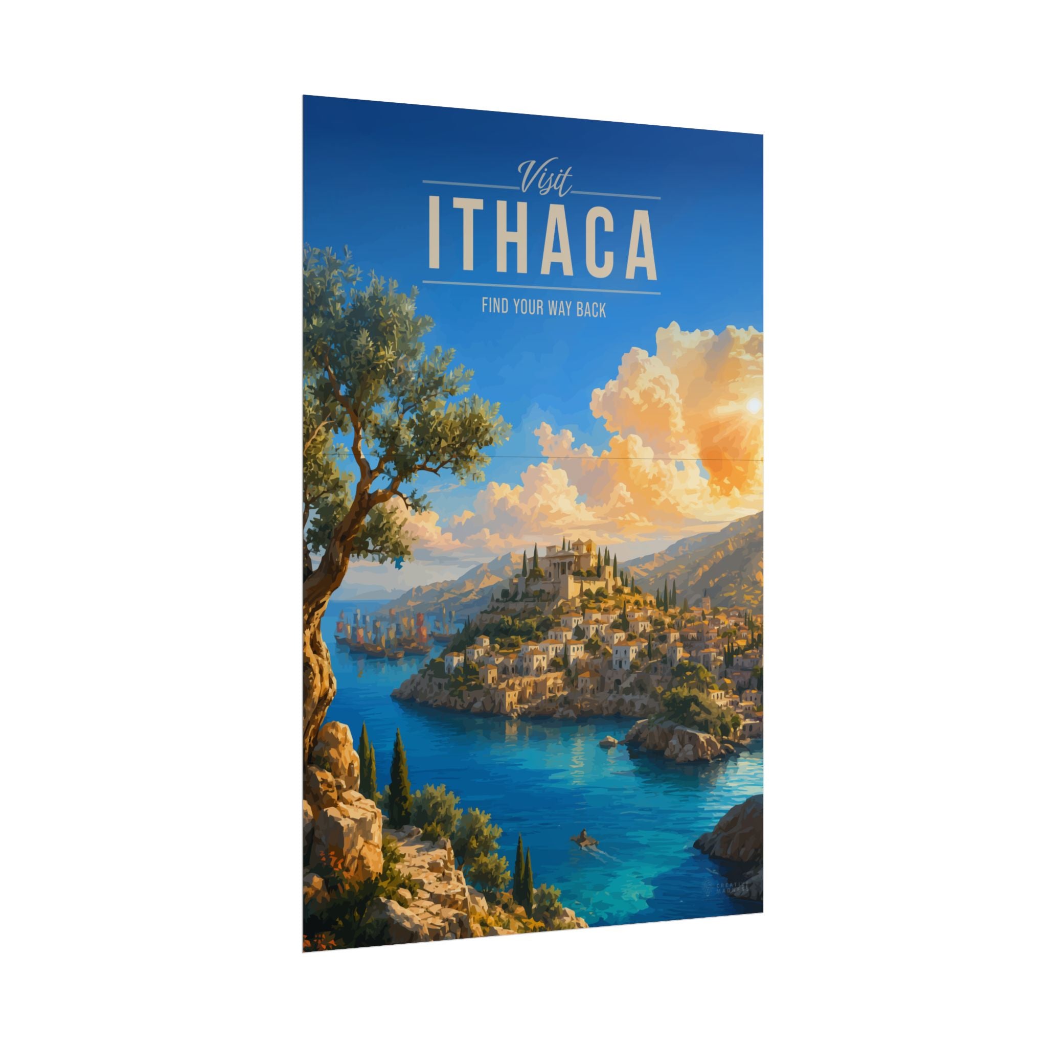 Ithaca Travel Poster
