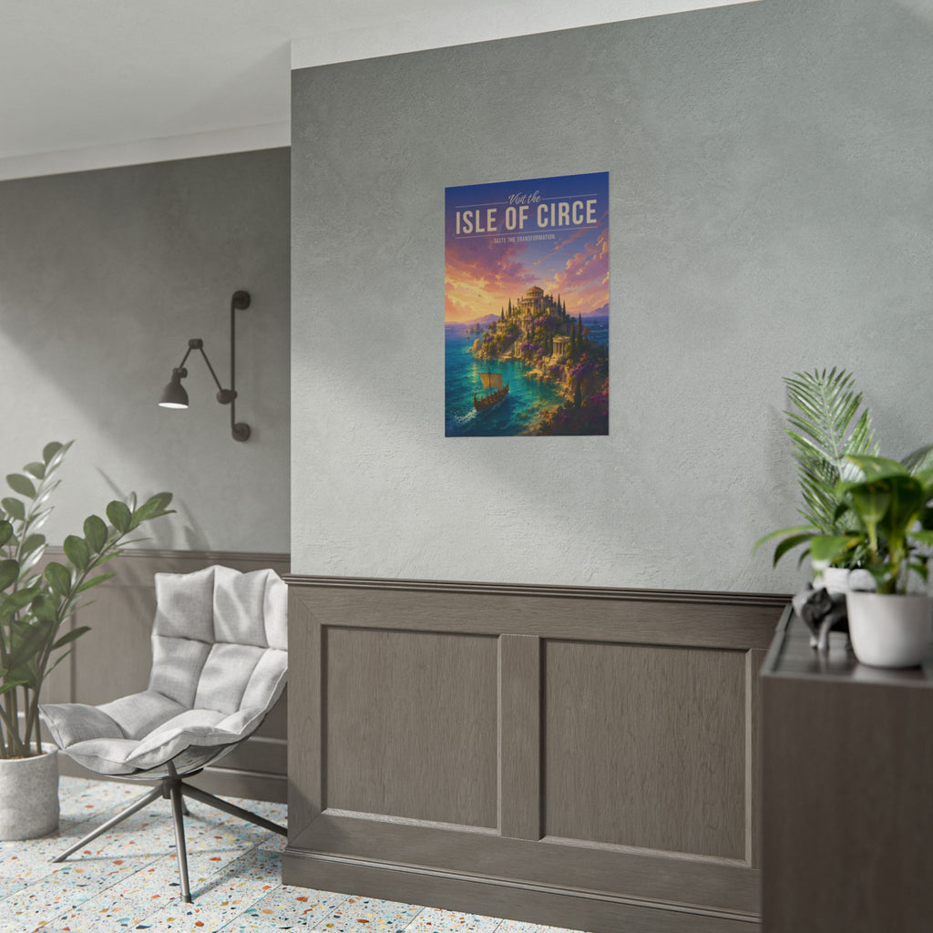 Isle Of Circe Travel Poster
