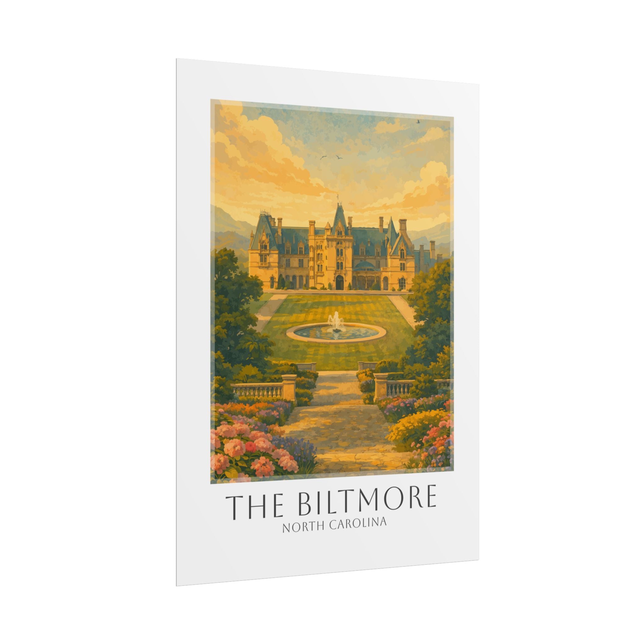 The Biltmore Travel Poster
